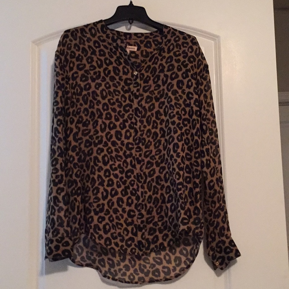 Leopard print shirt